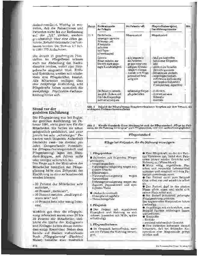 Vorschauseite 2: Pflegeplanung auf einer geschlossenen psychiatrischen Aufnahmestation