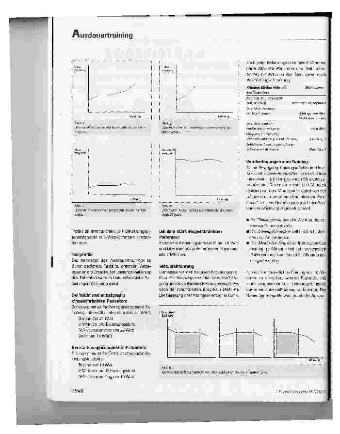 Vorschauseite 3: Orientierungshilfen zur Dosierung eines Ausdauertrainings auf dem Fahrradergometer bei Patienten mit mittelbis wergradiger COPD
