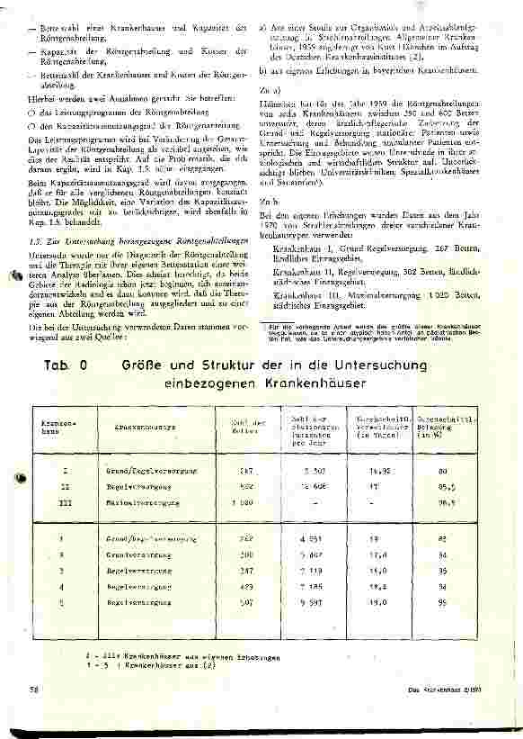 Vorschauseite 2: Analyse der Leistungsund Kostenstruktur von Röntgenabteilungen in Akut-Krankenhäusern