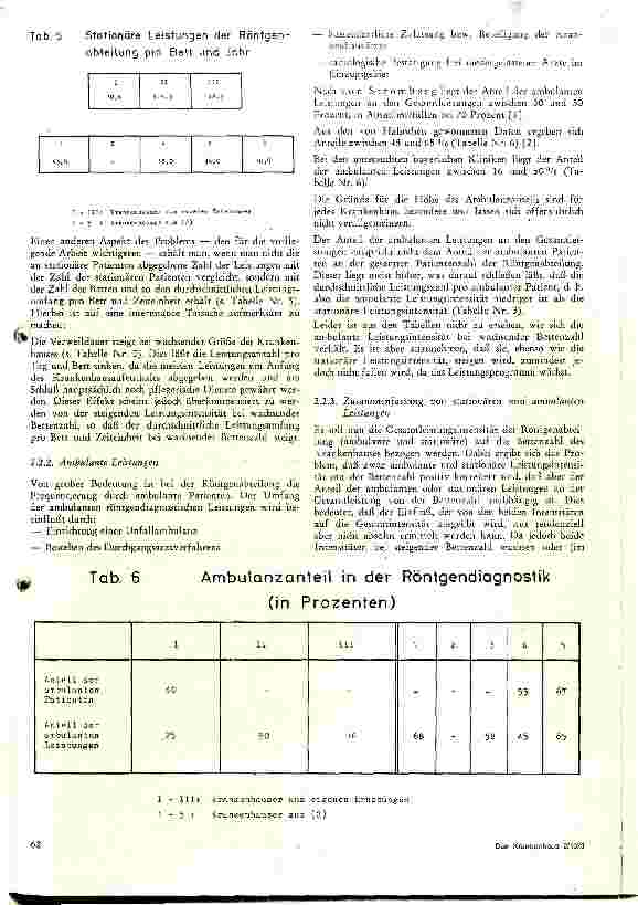 Vorschauseite 6: Analyse der Leistungsund Kostenstruktur von Röntgenabteilungen in Akut-Krankenhäusern