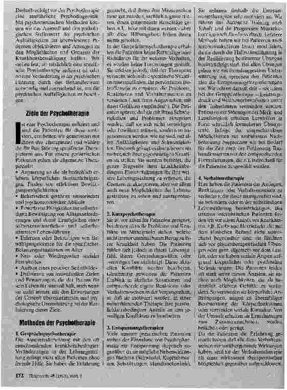 Vorschauseite 2: Psychologische Interventionen bei geriatrischen Patienten