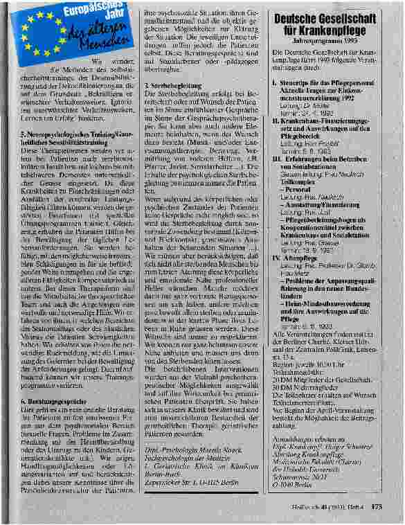 Vorschauseite 3: Psychologische Interventionen bei geriatrischen Patienten
