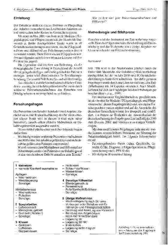 Vorschauseite 2: Dekubitusprävention: Theorie und Praxis