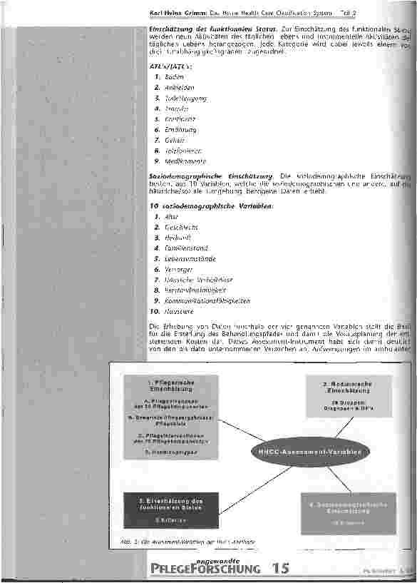 Vorschauseite 4: Das Home Health Care Classification System - Teil 2