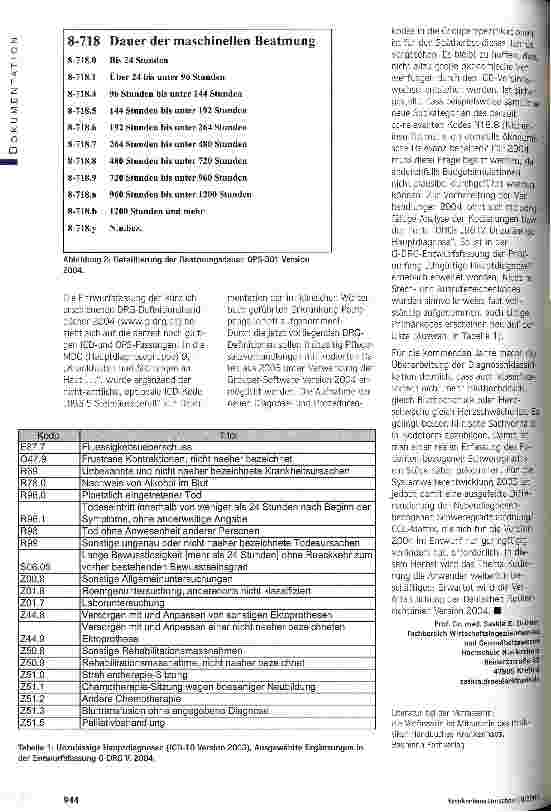 Vorschauseite 3: Detaillierter abbilden Neue medizinische Klassifikation