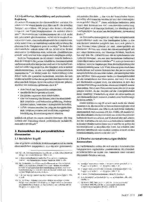 Vorschauseite 6: Personalratstätigkeit - Engagement in einem politisch-sozialen öffentlichen Ehrenamt