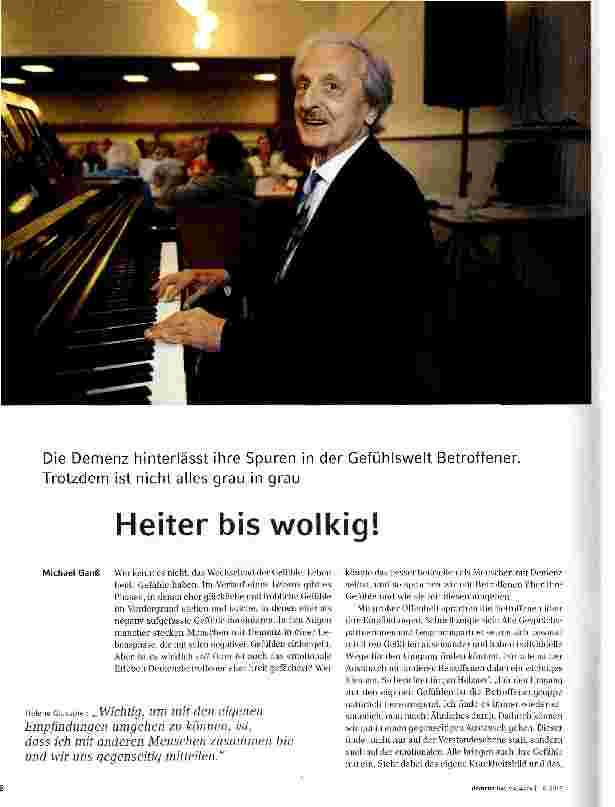 Vorschauseite 1: Heiter bis wolkig!