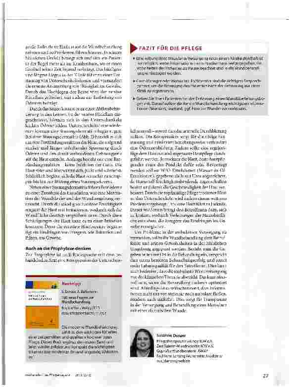Vorschauseite 4: Wunden interprofessionell versorgen