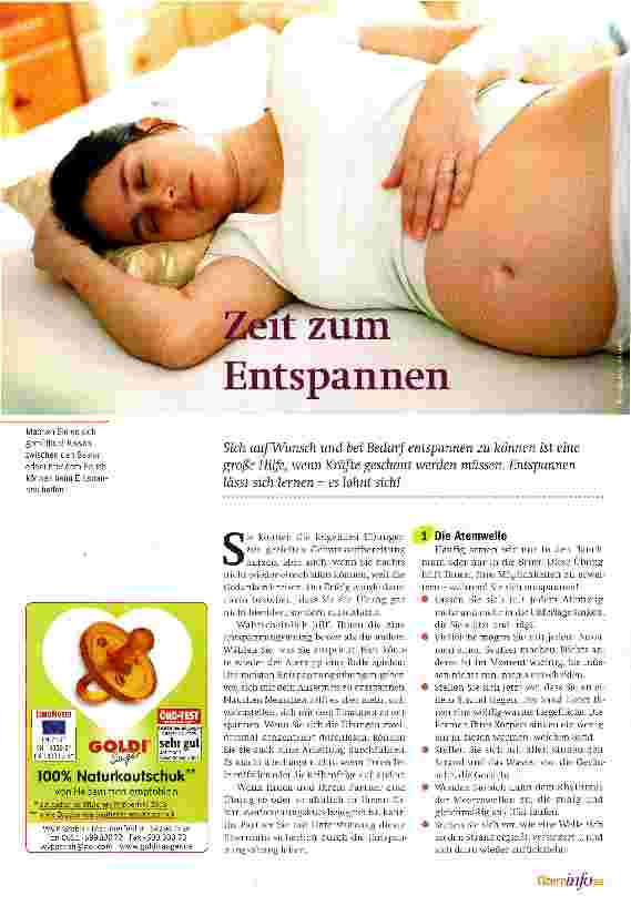 Vorschauseite 1: Zeit zum Entspannen