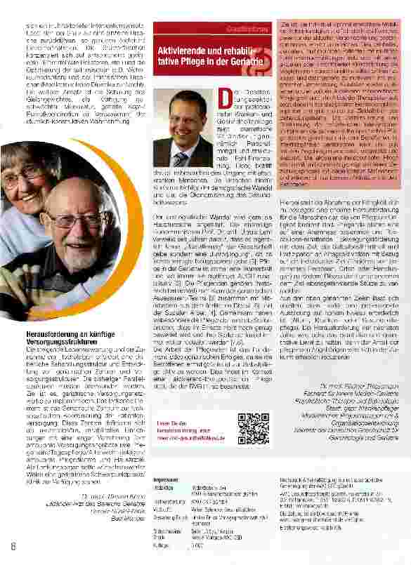 Vorschauseite 3: Akutstationäre geriatrischf Frührehabilitation