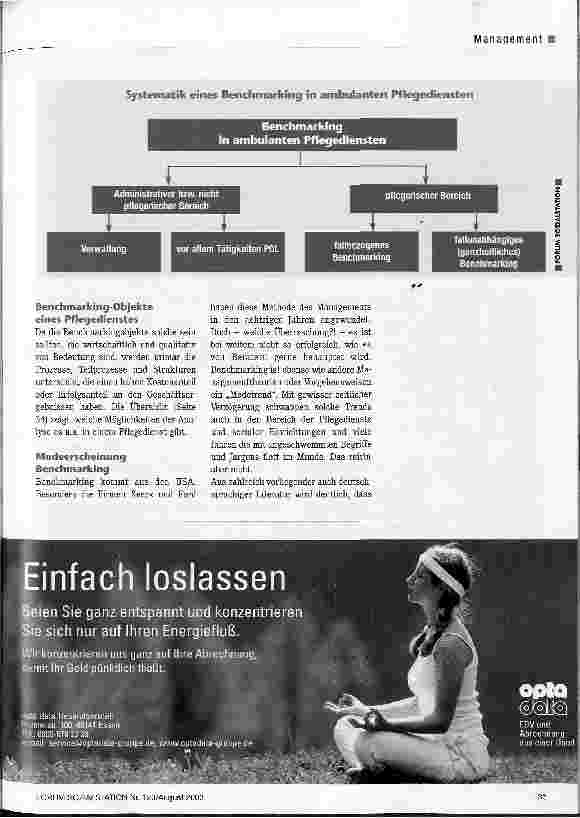 Vorschauseite 4: Was Benchmarking leisten kann Messen, analysieren, vergleichen