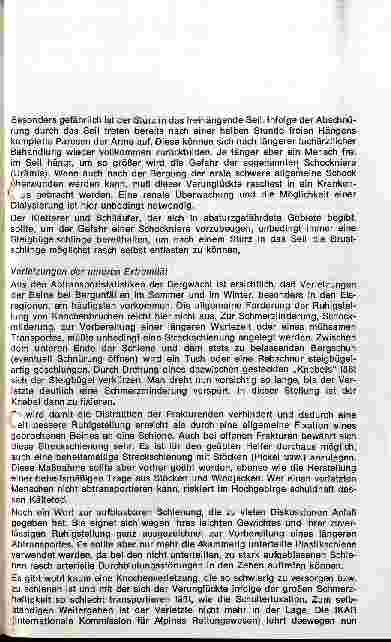 Vorschauseite 2: Bergunfälle - Maßnahmen und Probleme bei der Erstversorgung