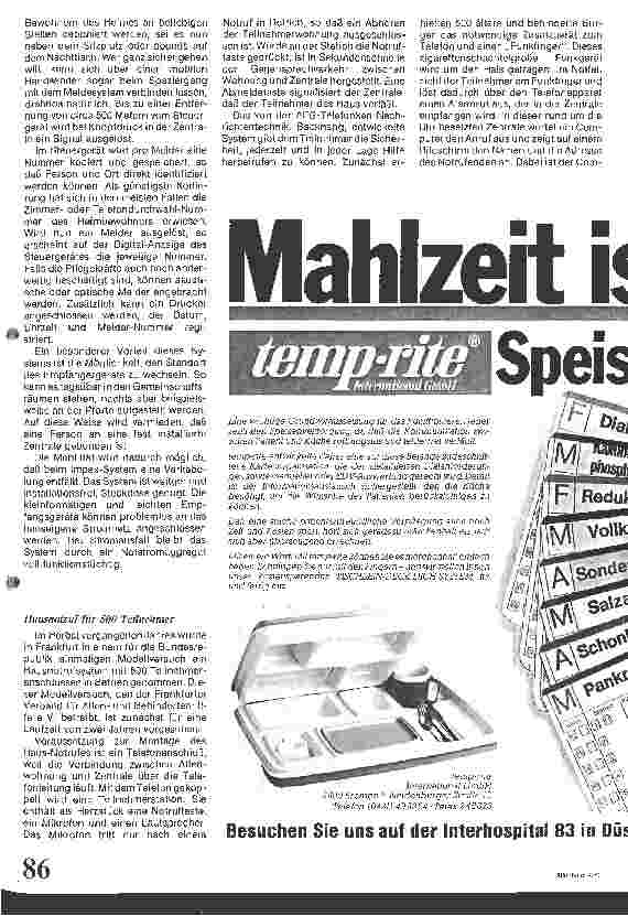 Vorschauseite 3: Notrufmelder sparen Personal