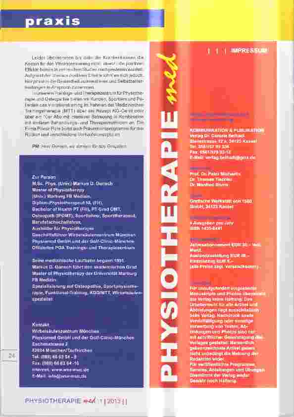 Vorschauseite 4: Das Vibrationstraining
