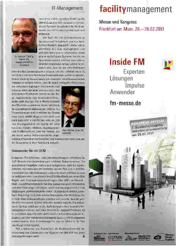 Vorschauseite 2: Anforderungen an ein elektronisches Dokumenten-Control-System (DCM)