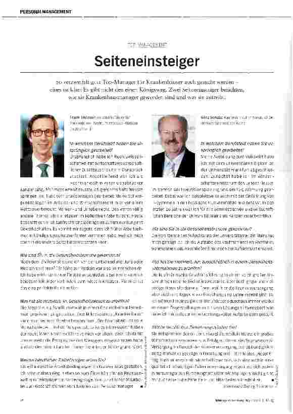 Vorschauseite 1: Seiteneinsteiger