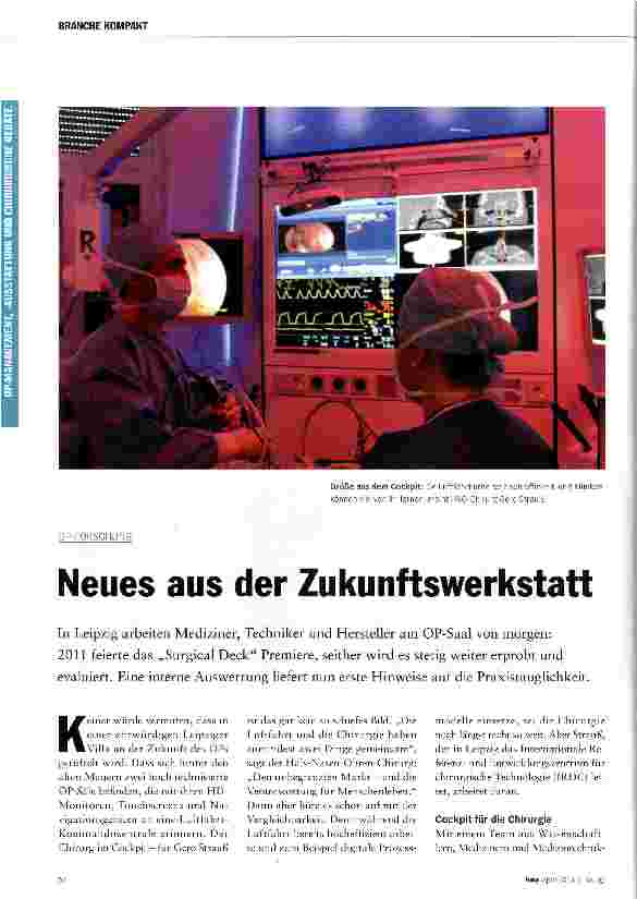 Vorschauseite 1: Neues aus der Zukunftswerkstatt