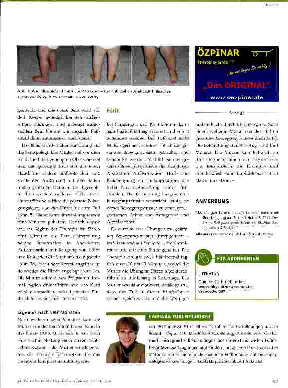 Vorschauseite 3: Dreidimensionale manuelle Fußtherapie bei Knick-Plattfüßen