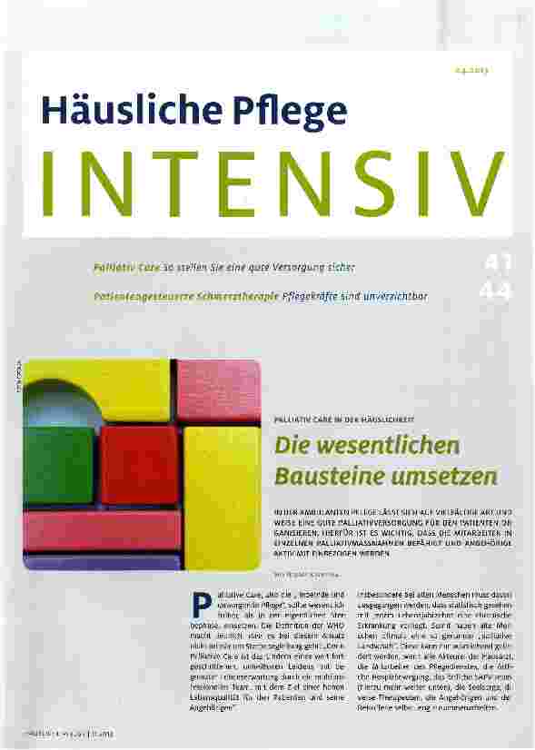 Vorschauseite 1: Die wesentlichen Bausteine umsetzen