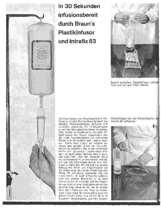 Vorschauseite 2: Von Spritzen und Injektionen 2. Teil In 30 Sekunden infusionsbereit