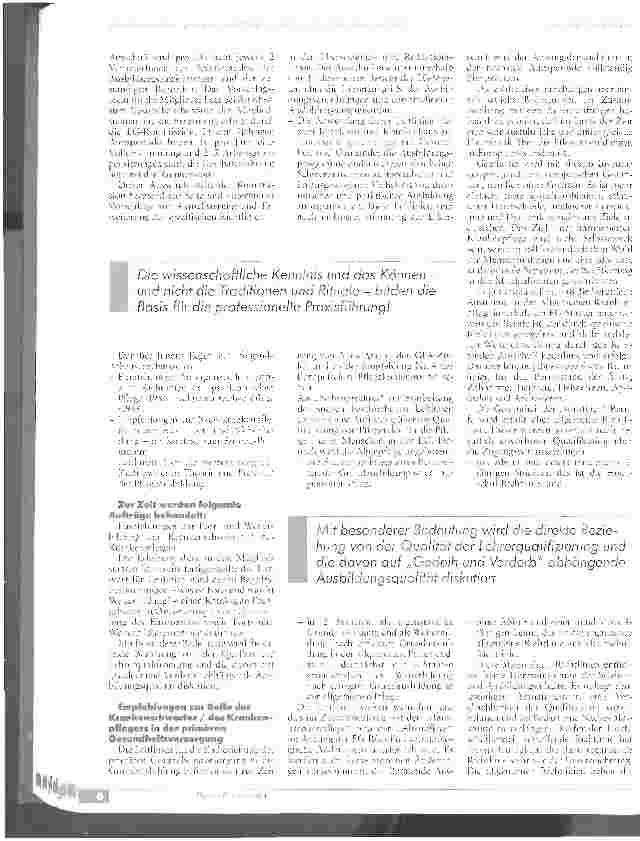 Vorschauseite 3: Die Gesundheitsund Krankenpflege in der Europäischen Gemeinschaft