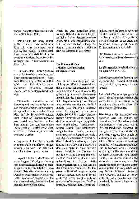 Vorschauseite 3: Wie Arzt und Patient aneinander vorbeireden Dieselbe Sprache ist nicht die gleiche