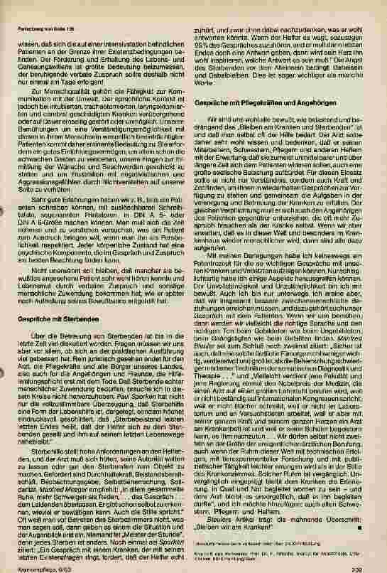 Vorschauseite 3: Das Gespräch aus Sicht des Anästhesisten