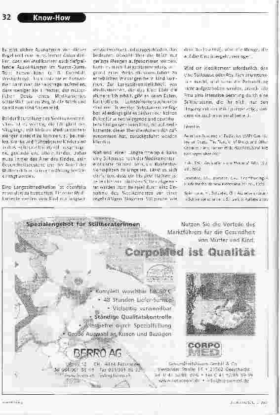 Vorschauseite 3: Medikamente in der StillzeitÜbergang von Medikamenten in die Muttermilch