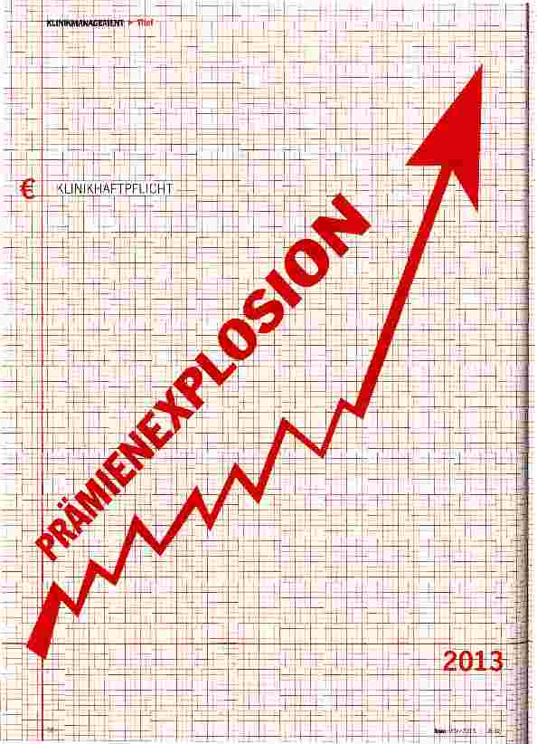 Vorschauseite 1: Prämienexplosion