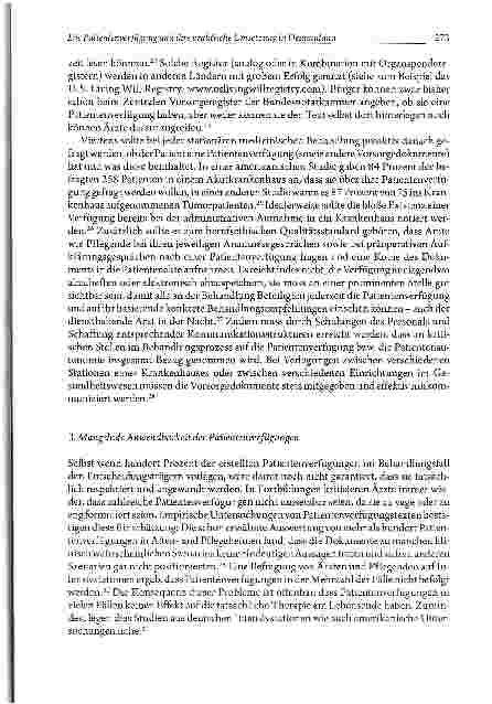 Vorschauseite 5: Die Patientenverfügung und ihre praktische Umsetzung in Deutschland