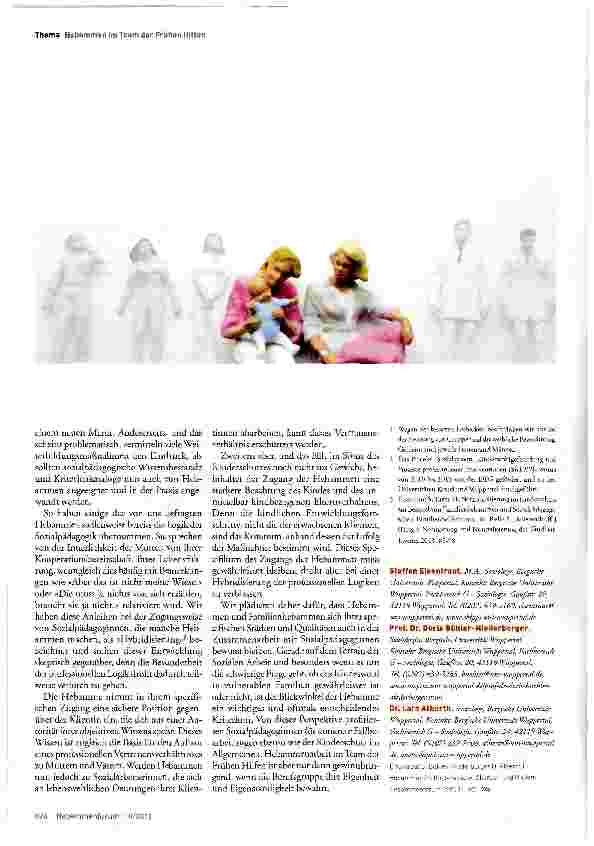 Vorschauseite 5: Hebammen im Kinderschutz Chancen und Risiken