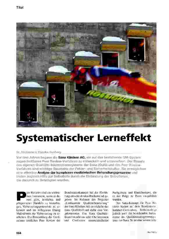 Vorschauseite 1: Systematischer Lerneffekt