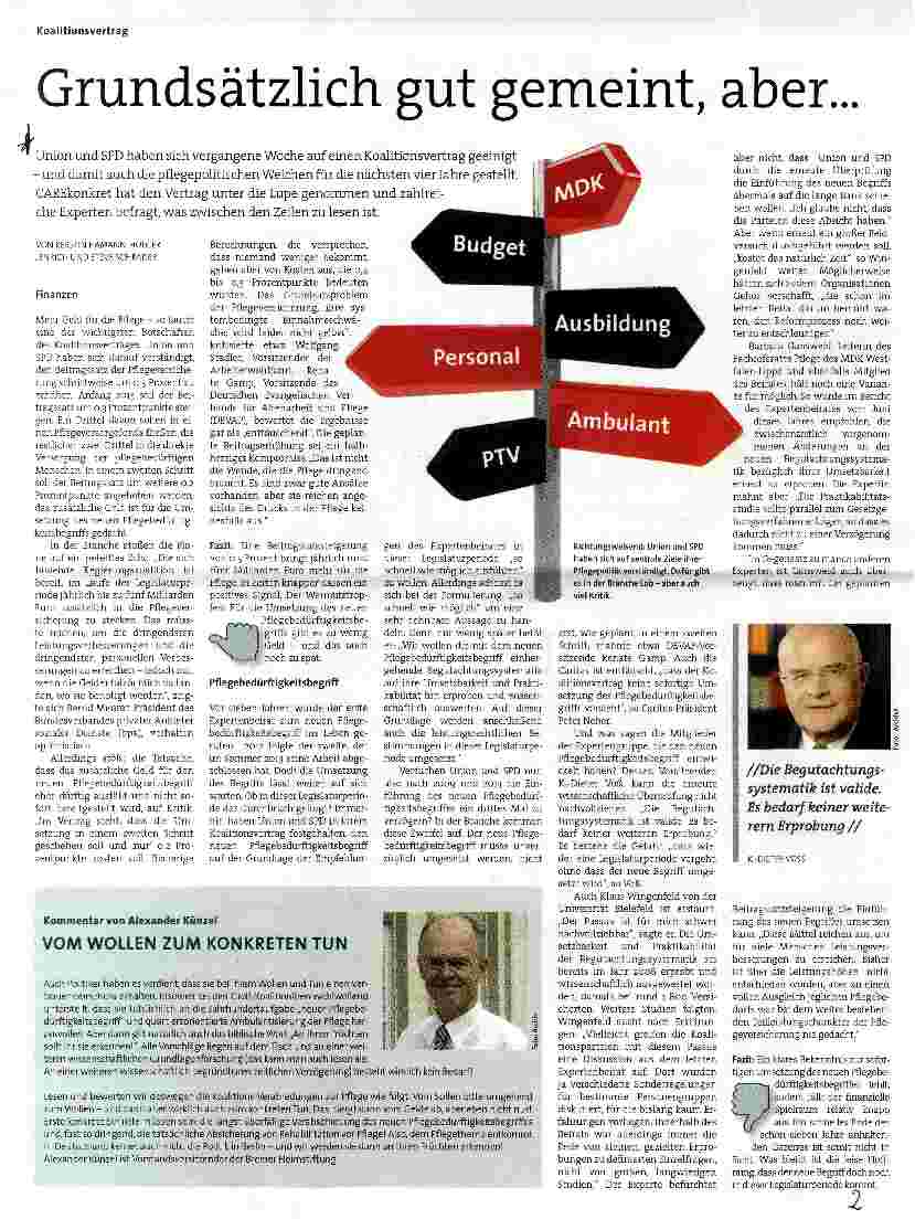 Vorschauseite 1: Grundsätzlich gut gemeint, aber. ..