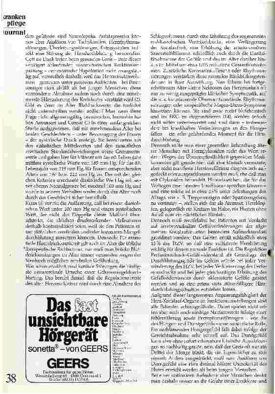 Vorschauseite 3: Zerebrale Störungen im Alter aus internistischer Sicht.
