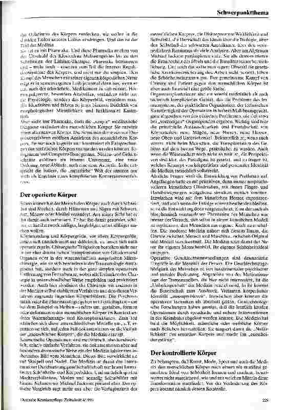 Vorschauseite 2: Der schöne Körper