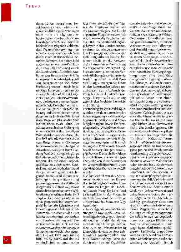 Vorschauseite 3: Chronik der Schwesternhochschule der Diakonie/Berlin Teil 6