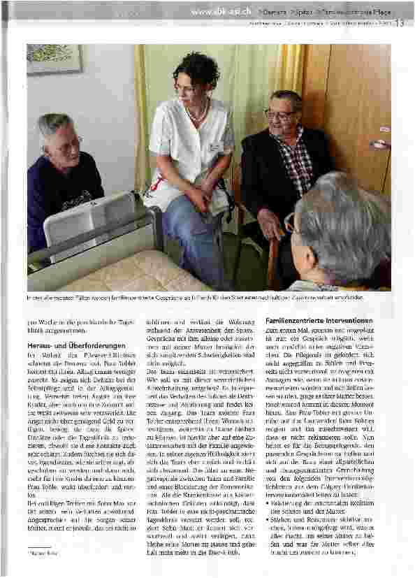Vorschauseite 2: Familienzentrierte Pflegeanamnese als Schlüssel