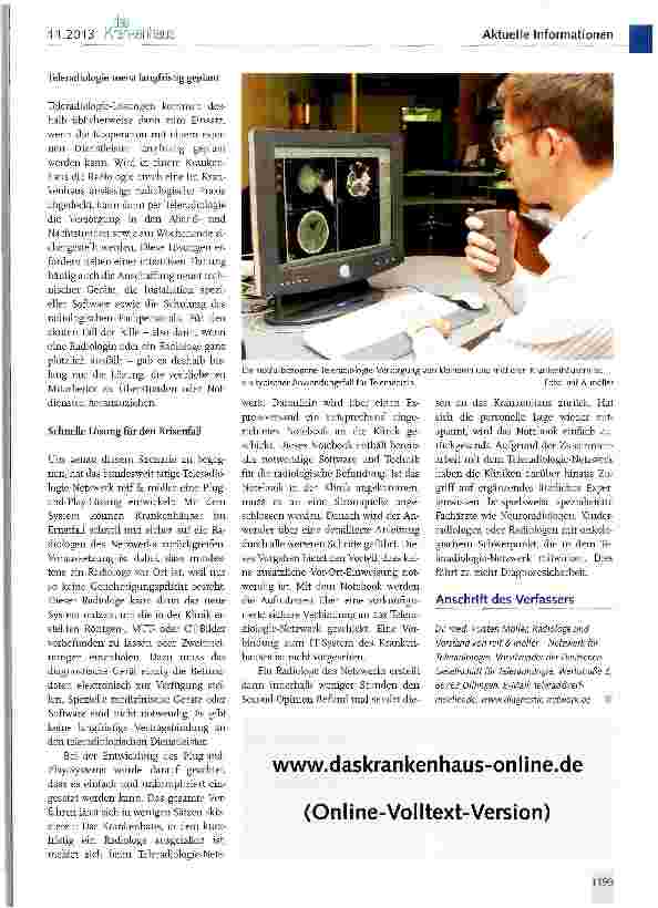 Vorschauseite 2: Schnell und unkompliziert Vorund Zweitbefunde einholen