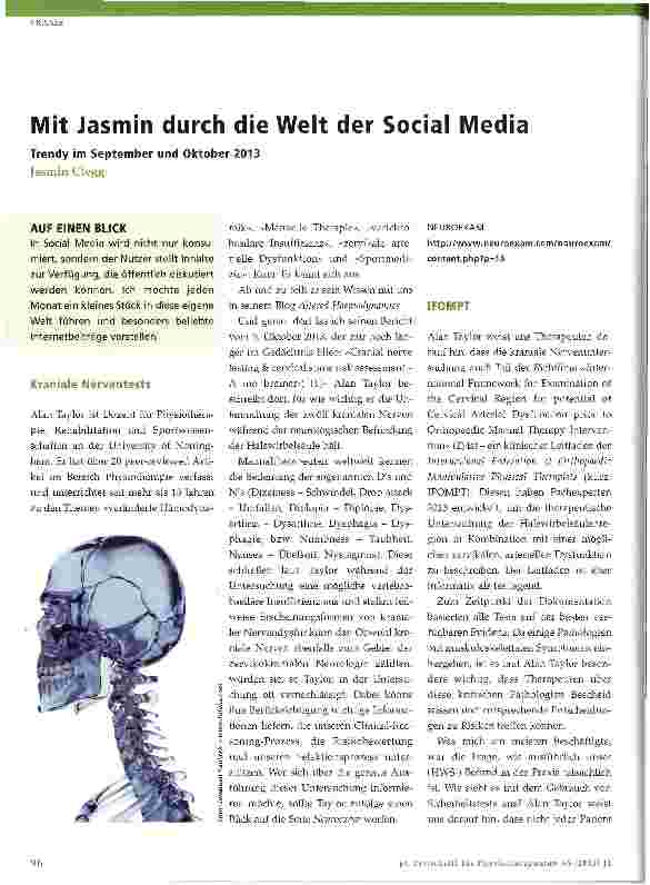 Vorschauseite 1: Mit Jasmin durch die Welt der Social Media