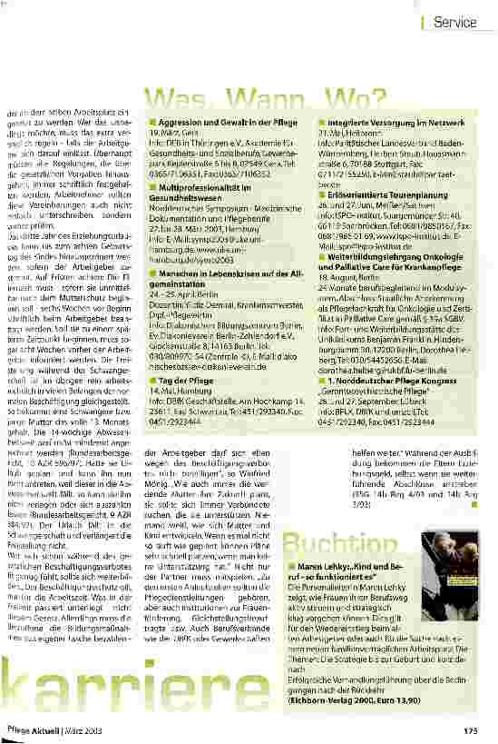 Vorschauseite 2: Wiedereinstieg in den Pflegeberuf