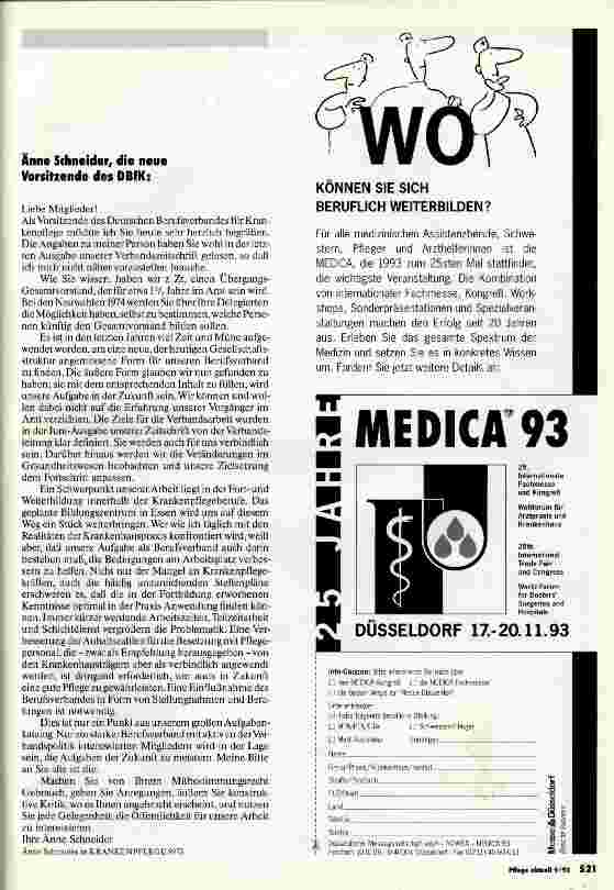 Vorschauseite 2: Gründung des DBfK