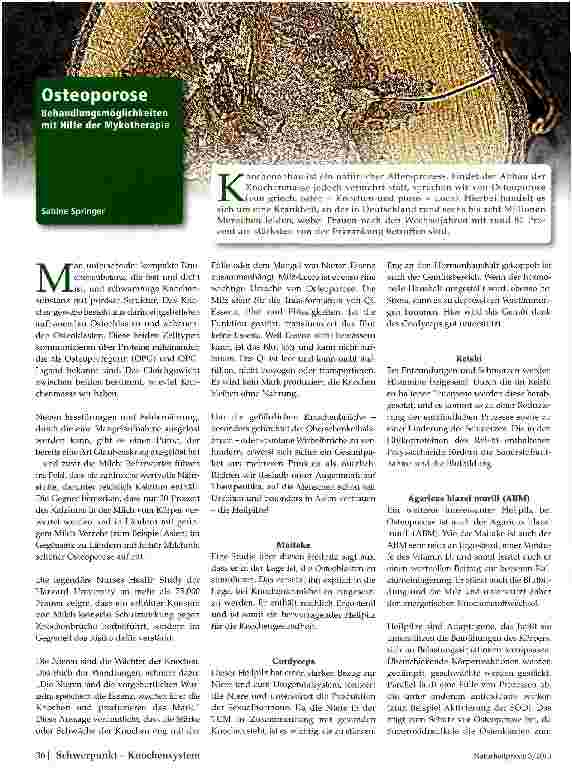 Vorschauseite 1: Osteoporose