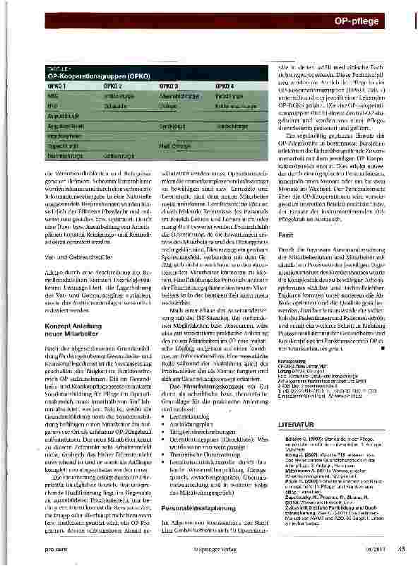 Vorschauseite 6: Prozessoptimierung im OP