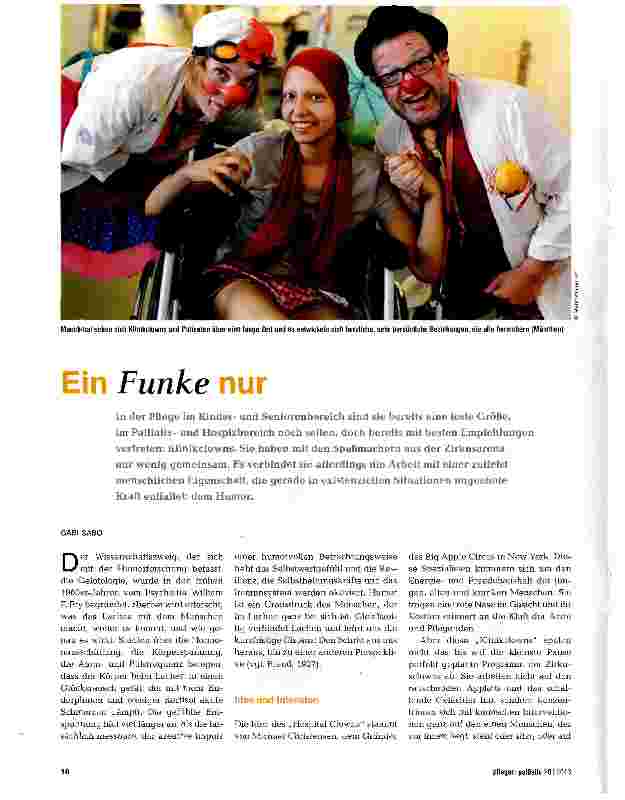 Vorschauseite 1: Ein Funke nur
