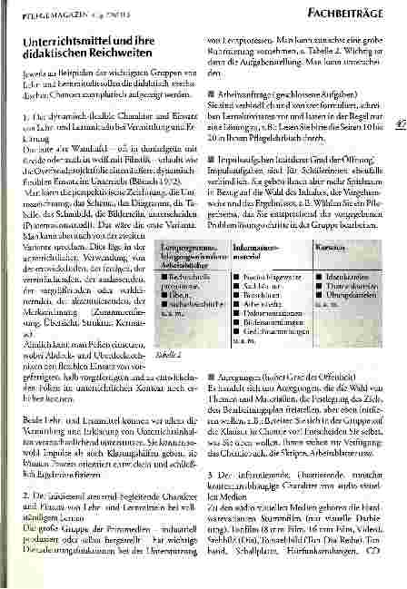 Vorschauseite 3: Die veränderte Rolle von Lehrund Lernmitteln im Unterricht