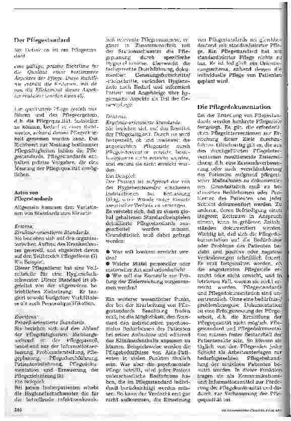 Vorschauseite 2: Grundlagen der Qualitätssicherung in der Pflege