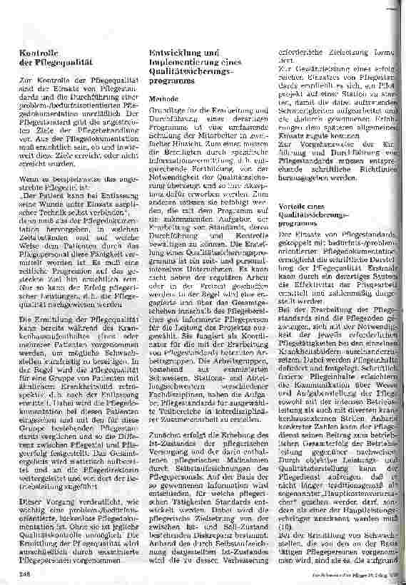 Vorschauseite 3: Grundlagen der Qualitätssicherung in der Pflege