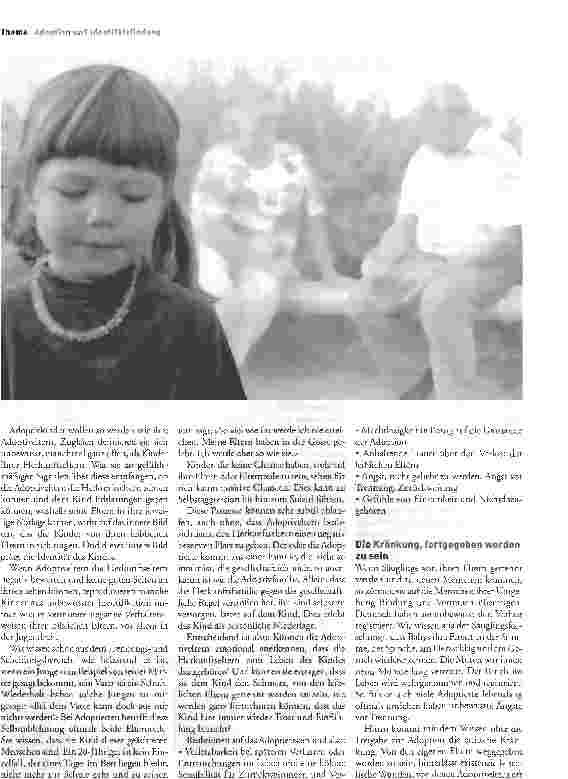 Vorschauseite 2: Adoption und Identitätsfindung