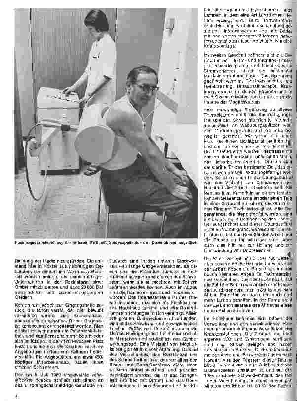 Vorschauseite 3: Die Weserbergland-Klinik in Höxter