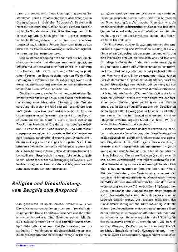 Vorschauseite 2: Die Gretchenfrage Zur Frage der Christlichkeit in kirchlichen Einrichtungen